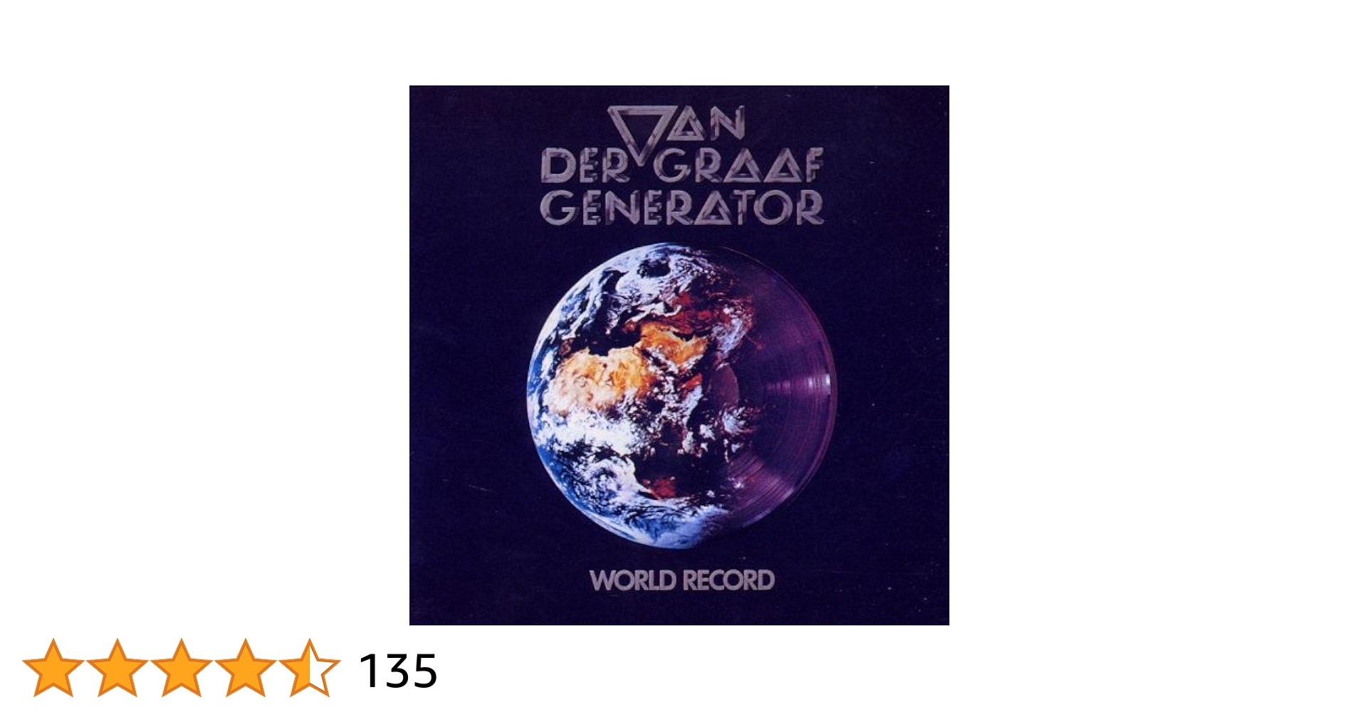 レコード　バン・ダー・グラフ・ジェネレーター World Record Van der Graaf Generator - World Record - 2CD + Bluray